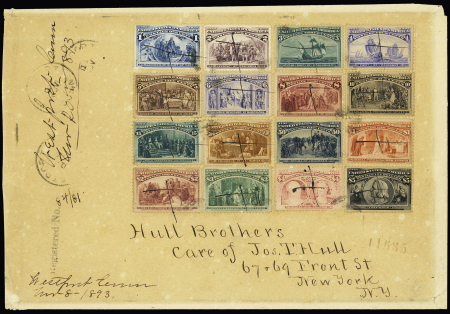 1893 Columbian Exposition Issue: The complete set of