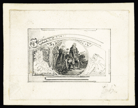 1893 Columbian Exposition Issue: 1c unfinished essay