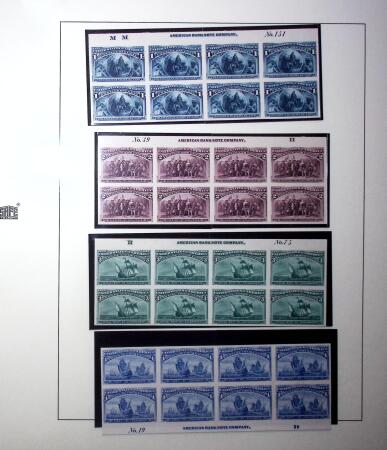 1893 Columbian Exposition Issue: The complete set of