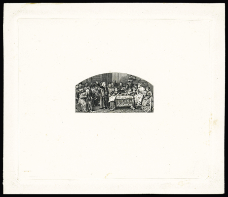 1893 Columbian Exposition Issue: 5c, large die essay