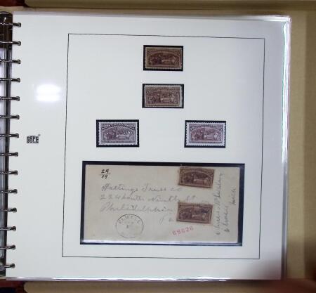 1893 Columbian Exposition Issue: Attractive balance