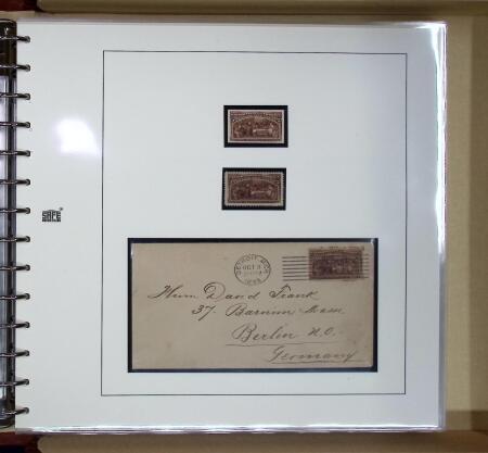 1893 Columbian Exposition Issue: Attractive balance