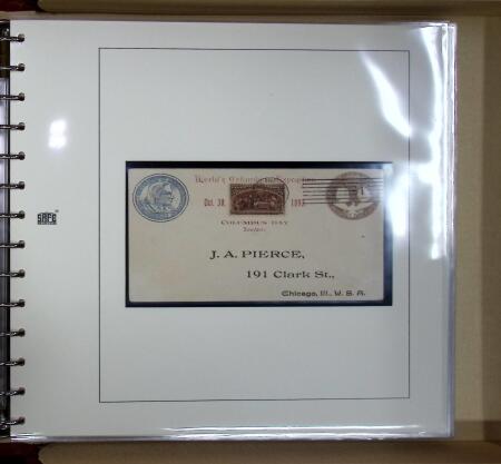 1893 Columbian Exposition Issue: Attractive balance