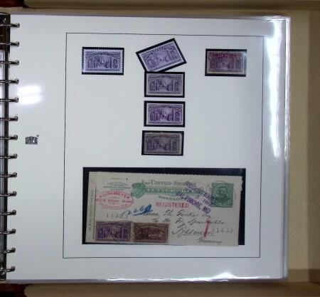 1893 Columbian Exposition Issue: Attractive balance
