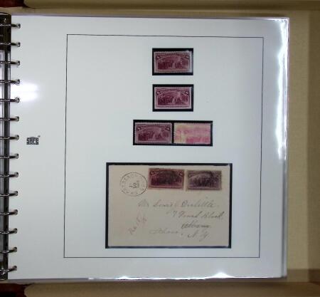 1893 Columbian Exposition Issue: Attractive balance