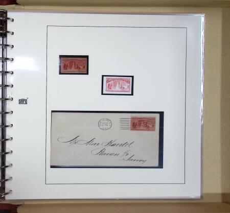 1893 Columbian Exposition Issue: Attractive balance