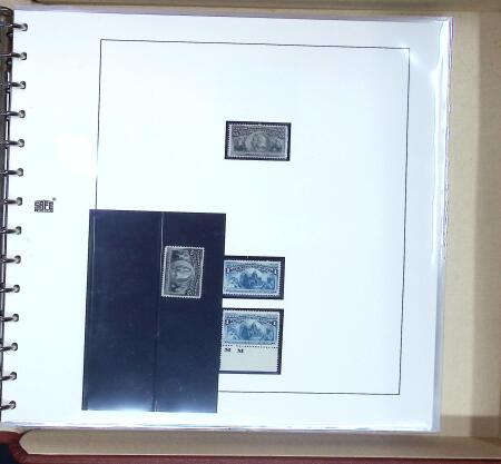 1893 Columbian Exposition Issue: Attractive balance