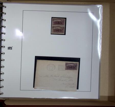 1893 Columbian Exposition Issue: Attractive balance