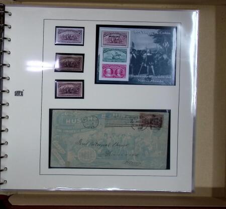 1893 Columbian Exposition Issue: Attractive balance