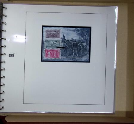 1893 Columbian Exposition Issue: Attractive balance