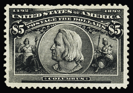 1893 Columbian Exposition Issue: Attractive balance
