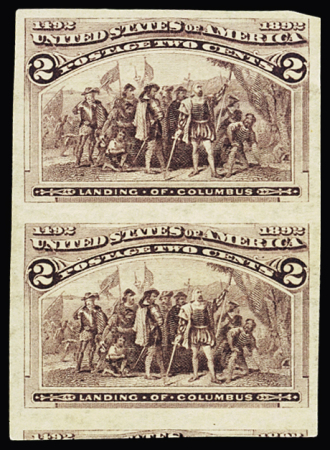 1893 Columbian Exposition Issue: Attractive balance