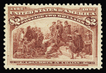 1893 Columbian Exposition Issue: Attractive balance