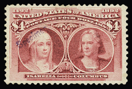 1893 Columbian Exposition Issue: Attractive balance