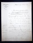 11 lettres et documents sur la Guerre de 1870 dont