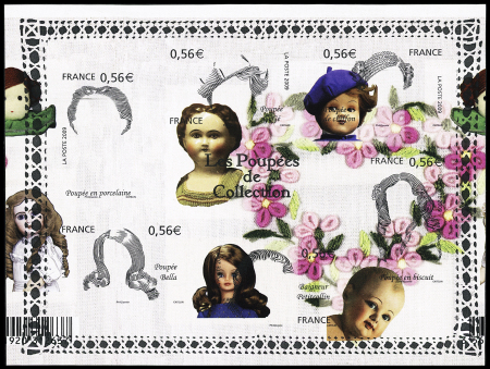 N° 4394 à 4399, Poupées de collection, spectaculaire