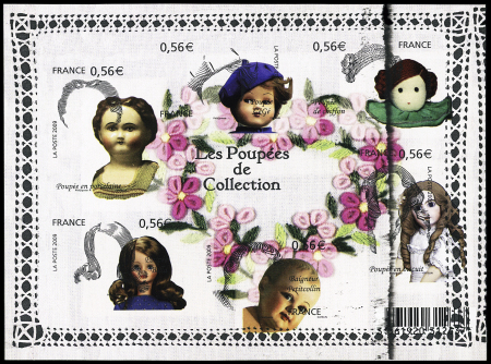 N° 4394 à 4399, Poupées de collection, spectaculaire