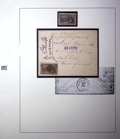 1893 Columbian Exposition Issue: Selection of 20 covers