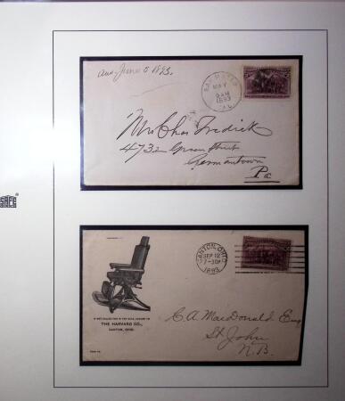 1893 Columbian Exposition Issue: Selection of 20 covers