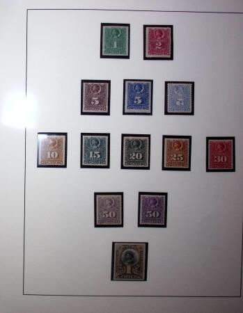 1878-99, Columbus, new colours and new values, selection