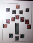 1867-68 Columbus, selection on pages including two