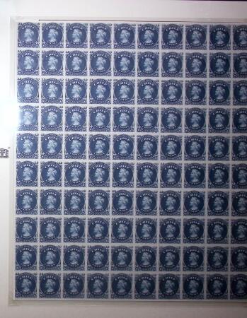 1867-68 Columbus, The five values from 1c to 20c in