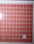 1867-68 Columbus, The five values from 1c to 20c in