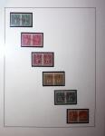 1877-99, Columbus, Selection on 8 album pages including