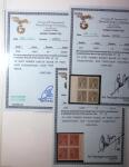 1877-99, Columbus, Selection on 8 album pages including