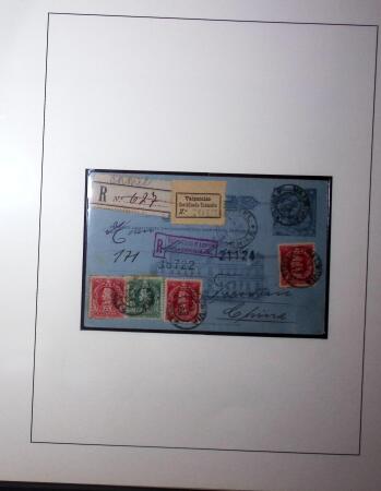 1901-02, Columbus, Selection on 12 album pages including