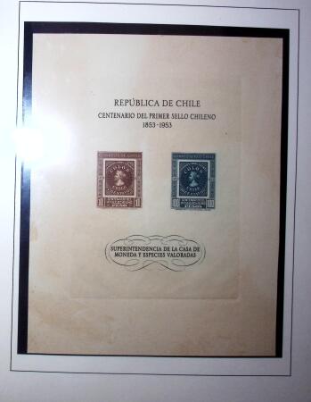1858-1922, Columbus thematic group mounted on 23 album
