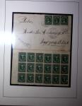 1858-1922, Columbus thematic group mounted on 23 album