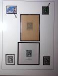 1858-1922, Columbus thematic group mounted on 23 album