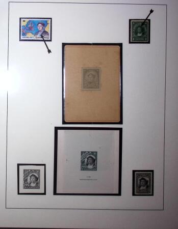 1858-1922, Columbus thematic group mounted on 23 album