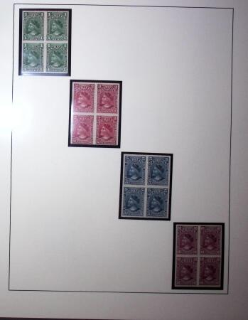 1858-1922, Columbus thematic group mounted on 23 album