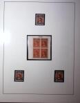 1858-1922, Columbus thematic group mounted on 23 album