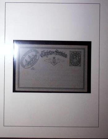 1858-1922, Columbus thematic group mounted on 23 album