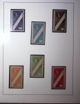 1858-1922, Columbus thematic group mounted on 23 album