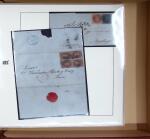 1854-57, Columbus: Attractive and valuable selection