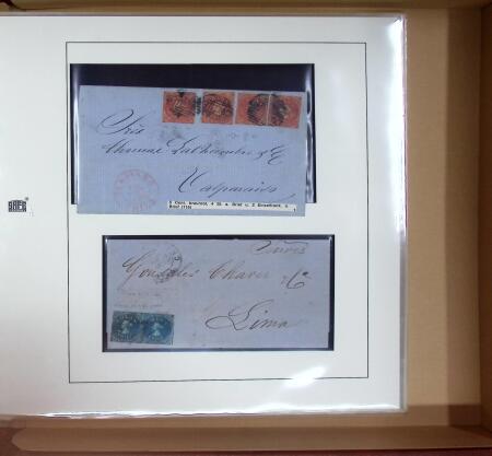 1854-57, Columbus: Attractive and valuable selection