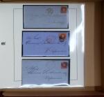 1854-57, Columbus: Attractive and valuable selection