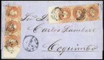 1854-57, Columbus: Attractive and valuable selection
