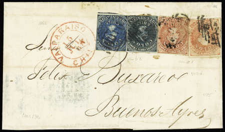 1854-57, Columbus: Attractive and valuable selection
