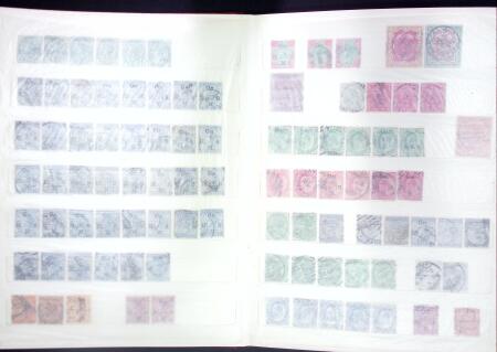 1841-1950, Chiefly used selection in three stockbooks