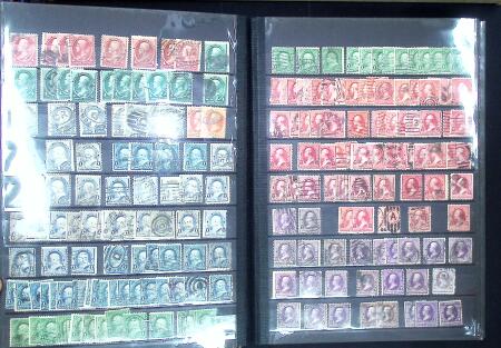 1851-1940, Chiefly used collection of USA in one stockbook,