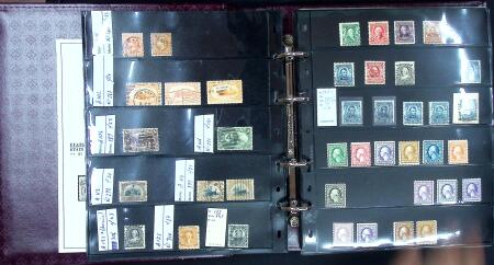 1847-1986, Mint & used selectipn in one stockbook from