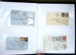 1837-1962, Lot of 130 covers and cards in one stockbook