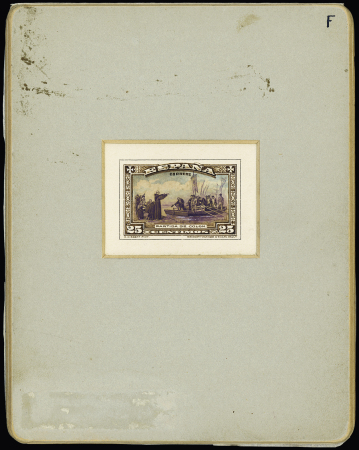 1930 Christopher Columbus Tribute: 25c "Columbus leaving
