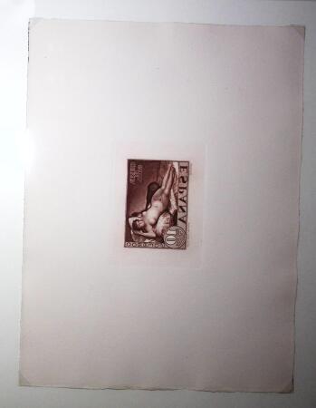 1930 Goya, "La Maja Desnuda", lot of 8 proofs of different