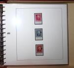 1930 Spanish American issue: study on 26 album pages,